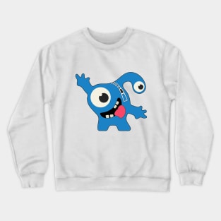 Cartoon monster Crewneck Sweatshirt